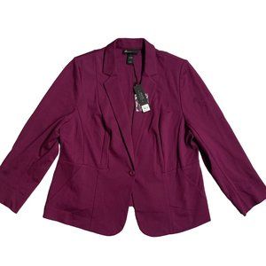 NWT Lane Bryant Ponte Blazer SZ 18